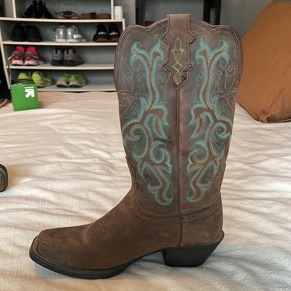 Justin Cowboy boots - size 7 - Picture 3 of 8